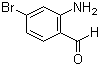 结构式 CAS# 59278-65-8, 2-氨基-4-溴苯甲醛