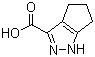 structure of CAS# 5932-32-1, 1,4,5,6-Tetrahydrocyclopentapyrazole-3-carboxylic acid