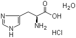 structure of CAS# 5934-29-2, L-Histidine hydrochloride monohydrate;(2S)-2-amino-3-(1H-imidazol-5-yl)propanoic acid;hydrate;hydrochloride