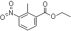 2-Methyl-3-nitrobenzoic acid ethyl ester molecular structure (CAS 59382-60-4)