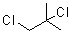 结构式 CAS# 594-37-6, 1,2-二氯-2-甲基丙烷