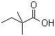2,2-Dimethylbutyric acid molecular structure (CAS 595-37-9)