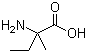 structure of CAS# 595-39-1, DL-2-Amino-2-methylbutyric acid;DL-alpha-Amino-alpha-methylbutyric acid; DL-alpha-Ethylalanine