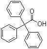 Triphenylacetic acid molecular structure (CAS 595-91-5)