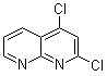 structure of CAS# 59514-89-5, 2,4-Dichloro-1,8-naphthyridine