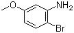 structure of CAS# 59557-92-5, 2-Bromo-5-methoxyaniline