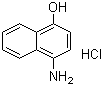 结构式 CAS# 5959-56-8, 4-氨基-1-萘酚盐酸盐