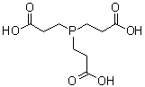 Tris(carboxyethyl)phosphine molecular structure (CAS 5961-85-3)