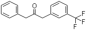 structure of CAS# 59756-57-9, 1-Phenyl-3-[3-(trifluoromethyl)phenyl]acetone;1-Phenyl-3-[3-(trifluoromethyl)phenyl]propan-2-one