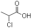 2-Chloropropionic acid molecular structure (CAS 598-78-7)