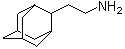 结构式 CAS# 59807-53-3, 2-(2-氨基乙基)金刚烷