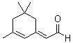 ((E)-3,5,5-Trimethylcyclohex-2-en-1-ylidene)acetaldehyde molecular structure (CAS 59820-19-8)
