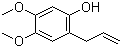 4,5-Dimethoxy-2-(2-propenyl)phenol molecular structure (CAS 59893-87-7)