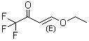 structure of CAS# 59938-06-6, (3E)-4-Ethoxy-1,1,1-trifluoro-3-buten-2-one;(3E)-4-Ethoxy-1,1,1-trifluorobut-3-en-2-one; trans-4-Ethoxy-1,1,1-trifluoro-3-butene-2-one