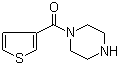 structure of CAS# 59939-74-1, Piperazin-1-yl-thiophen-3-yl-methanone