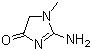 structure of CAS# 60-27-5, Creatinine;2-Amino-1-methylimidazolidin-4-one; 2-Imino-1-methylimidazolidin-4-one; 2-Amino-1,5-dihydro-1-methyl-4H-imidazol-4-one
