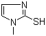 structure of CAS# 60-56-0, Methimazole;2-Mercapto-1-methylimidazole; 1-Methylimidazole-2-thiol; Thiamazole