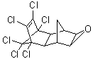 结构式 CAS# 60-57-1, 外型-狄氏剂