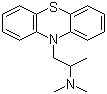 异丙嗪分子结构 (CAS 60-87-7)