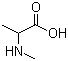 结构式 CAS# 600-21-5, N-甲基-DL-丙氨酸