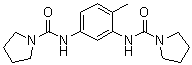 N,N'-(4-Methyl-1,3-phenylene)bis[1-pyrrolidinecarboxamide] molecular structure (CAS 60006-11-3)