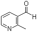 2-Methylpyridine-3-carbaldehyde molecular structure (CAS 60032-57-7)
