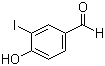 3-Iodo-4-hydroxybenzaldehyde molecular structure (CAS 60032-63-5)