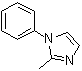 2-Methyl-1-phenyl-1H-imidazole molecular structure (CAS 60053-07-8)