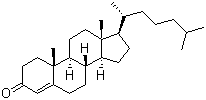 4-Cholesten-3-one molecular structure (CAS 601-57-0)