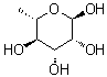 6-Deoxy-alpha-L-mannopyranose molecular structure (CAS 6014-42-2)