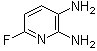 结构式 CAS# 60186-26-7, 6-氟-2,3-吡啶二胺