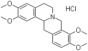 Tetrahydropalmatine hydrochloride molecular structure (CAS 6024-85-7)