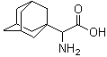 结构式 CAS# 60256-21-5, 2-(1-金刚烷基)甘氨酸