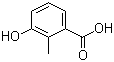 3-Hydroxy-2-methylbenzoic acid molecular structure (CAS 603-80-5)