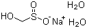 structure of CAS# 6035-47-8, Sodium formaldehydesulfoxylate dihydrate;Sodium sulfinomethanolate dihydrate