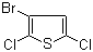 3-Bromo-2,5-dichlorothiophene molecular structure (CAS 60404-18-4)
