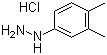 3,4-Dimethylphenylhydrazine hydrochloride molecular structure (CAS 60481-51-8)