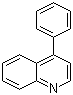 4-苯基喹啉分子结构 (CAS 605-03-8)