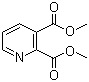 structure of CAS# 605-38-9, 2,3-Pyridinedicarboxylic acid dimethyl ester;Dimethyl quinolinate