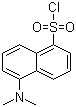 structure of CAS# 605-65-2, Dansyl chloride;5-(Dimethylamino)naphthalene-1-sulfonyl chloride