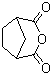 structure of CAS# 6054-16-6, 3-Oxabicyclo[3.2.1]octane-2,4-dione;1,3-Cyclopentanedicarboxylic anhydride; Norcamphoric anhydride; NSC 45401