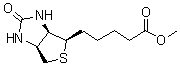 (±)-Biotin methyl ester molecular structure (CAS 60562-11-0)