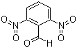structure of CAS# 606-31-5, 2,6-Dinitrobenzaldehyde
