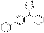 structure of CAS# 60628-96-8, Bifonazole;Mycospor; 1-[Phenyl-(4-phenylphenyl)-methyl]imidazole