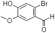 6-溴香兰素分子结构 (CAS 60632-40-8)