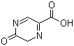 5,6-Dihydro-5-oxo-2-pyrazinecarboxylic acid molecular structure (CAS 606489-07-0)