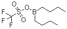 结构式 CAS# 60669-69-4, 三氟甲磺酸二丁硼