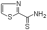 2-噻唑硫代甲酰胺分子结构 (CAS 60758-41-0)