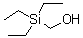 (Triethylsilyl)methanol molecular structure (CAS 60764-82-1)