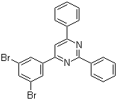 4-(3,5-Dibromophenyl)-2,6-diphenylpyrimidine molecular structure (CAS 607740-08-9)